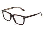 Gucci GG0737O Unisex-Brille inkl. Gläser Vollrand Eckig Kunststoff-Gestell 53mm/18mm/150mm, braun