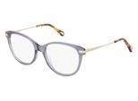 Chloé CH0058O Unisex-Brille inkl. Gläser Vollrand Butterfly Kunststoff-Gestell 53mm/17mm/145mm, grau