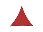 Windhager Sonnensegel »Dreieck 4m, rot«