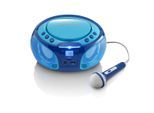 Lenco Radio »Portable Radio/CD-Player SCD-650 Blau«, (CD FM-Tuner)