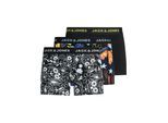 Jack & Jones Boxershorts »JACSUGAR SKULL TRUNKS 3 PACK. NOOS«, (Packung, 3 St.)