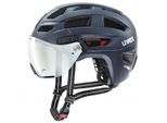 Uvex - Finale Visor Vario - Velohelm Gr 56-61 cm grau