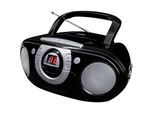 Soundmaster SCD5100SW Radio-Kassettenspieler mit CD-Spieler - schwarz