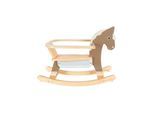 Small Foot - Rocking Horse with Seat Brown