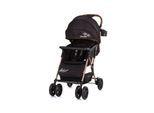Chipolino 2 in 1 Kinderwagen April, bis 22 kg, klappbar, Vorderräder gefedert schwarz beige