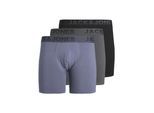 Jack & Jones Boxershorts »JACSHADE SOLID BOXER BRIEFS 3 PACK«, (Packung, 3 St.)