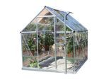 Palram - Canopia Harmony 2.5 x 1.9 Gewächshaus, silber, klar