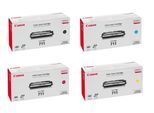 Canon Original Toner 711 4er-Set schwarz, cyan, magenta, gelb (OP1660B002)