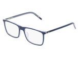 Zeiss ZS22500 Unisex-Brille inkl. Gläser Vollrand Rechteckig Acetat-Gestell 57mm/18mm/150mm, blau