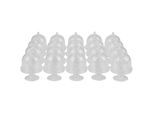 20pcs / lot Boites a bonbons en plastique transparents Boites de faveur de mariage Fournitures pour la douche de faveurs Decorations de fete