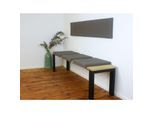 Lycce Klemmkissen Sitzkissen mit 2 Leisten 37cm Klemmtiefe, Kunstleder