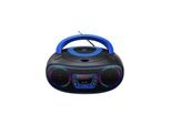 DENVER TCL-212BT - Blue - Boombox - CD - FM - USB - Bluetooth