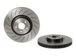 BREMBO Bremsscheibe COATED DISC LINE 09.B769.51 Gelocht/innenbel.Vorne Rechts Links für MERCEDES-BENZ C-Klasse C 63 AMG E-Klasse E 500 4-matic