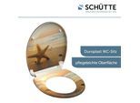 Schütte WC-Sitz SEA STAR Duroplast Motiv Strand