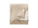 Baumwolldecke Lilo Cream/Beige 130x170 cm - Lytte