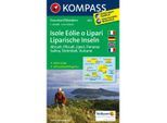 Kompass Karte N.693: Isole Eólie o Lìpari 1:25.000