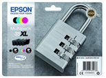 Epson Original 35XL Schloss Druckerpatronen 4er Multipack schwarz cyan magenta gelb (C13T35964010)