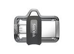 SanDisk Ultra Dual M3.0 - USB-Flash-Laufwerk - 16 GB - USB 3.0 / micro USB