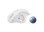 Logitech ERGO M575 - Trackball - 2.4 GHz, Bluetooth 5.0 LE - Off White