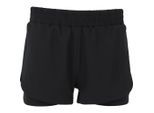 Endurance Damen Yarol 2-in-1 Shorts schwarz