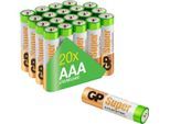 GP Batteries Batterie »20er Pack Super Alkaline AAA«, 1,5 V, (Set, 20 St.)