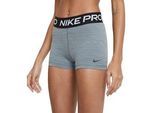 Nike Damen Pro 3" Shorts grau