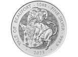 10 Unzen Silber The Royal Tudor Beasts - The Yale of Beaufort 2023