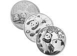 1 Unze Silber China Panda diverse Jahrgänge (differenzbesteuert)