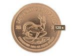 120 x 1/10 Unze Gold Krügerrand 2024