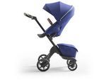 Stokke Kinderwagen , Blau , Textil , 56.5x123x102 cm , Feststellbremse, 5-Punkte-Gurt, für Babyschale geeignet, Griff in Lederoptik, Reflektorstreifen , Baby On Tour, Kinderwagen, Kombikinderwagen