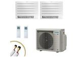 DAIKIN Perfera Klimaanlage | FVXM35A9+FVXM25A9 | 3,4/2,4 kW | 2x5m Leitung