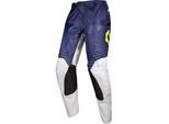 Scott 350 Dirt Evo S22, Textilhose - Dunkelblau/Hellgrau/Neon-Gelb - 34