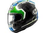 Arai RX-7V Evo JR 65, Integralhelm - Schwarz/Weiß/Grün/Blau - S