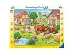 Ravensburger Kinderpuzzle - 06582 Mein Kleiner Bauernhof - Rahmenpuzzle Für Kinder Ab 4 Jahren Mit 24 Teilen