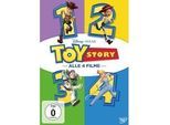 Toy Story - Alle 4 Filme (DVD)
