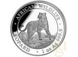 1 Kilogramm Silbermünze Somalia Leopard 2022