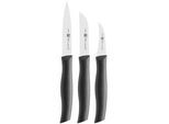 ZWILLING TWIN GRIP 3-teiliges Messerset Schälmesser, Gemüsemesser, Spickmesser