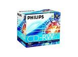 Philips CW7D2NJ10 - 10 x CD-RW - 700 MB (80 Min) 4x - 12x - Jewel Case (Schachtel)