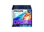 Philips DM4S6S10F - 10 x DVD-R - 4.7 GB (120 Min.) 16x - Slim Jewel Case