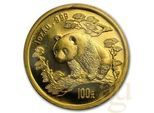 1/2 Unze Goldmünze China Panda 1997