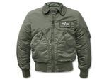 Alpha Industries CWU 45 Jacke sage green, Größe 4XL