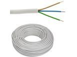 Installationsleitung NYM-J 3 x 1,5 mm2 - Farbe grau - Rolle je 50 m ** 1m/0,69 EUR