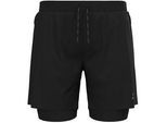 Odlo Herren X-Alp Trail 6 Inch 2-In-1 Short schwarz