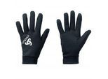 Odlo Unisex Strechfleece Liner Handschuhe schwarz
