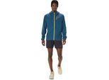 Asics Herren Fujitrail Waterproof Jacket blau