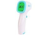 Trisa Electronics Fieberthermometer , Weiß , Kunststoff , 8x15x4 cm , Signalton, schnelles Ergebnis, Farbdisplay , Pflegen, Babypflegeprodukte