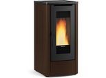 Extraflame kanalisierter Pelletofen | Dahiana Plus VFS bronze | 10 kW