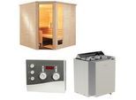 Sentiotec Sauna Komplettset Komfort Corner | Viking Combi | 5 Pers.