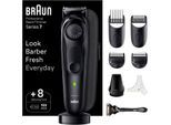 Braun Haarschneider Barttrimmer BT7440, 40 Einstellungen, Wasserdicht, schwarz