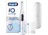 Oral-B Elektrische Zahnbürste iO 7, Aufsteckbürsten: 2 St., mit Magnet-Technologie, Display, 5 Putzmodi, Reiseetui, weiß